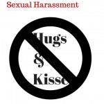 Don't hug or kiss me at work