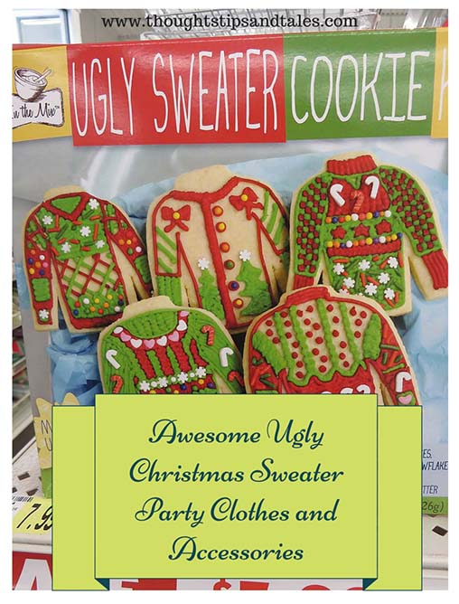 Awesome Ugly Christmas Sweater Party Clothes and Accessories