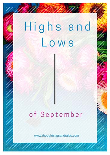 Highs and Lows of September 2015