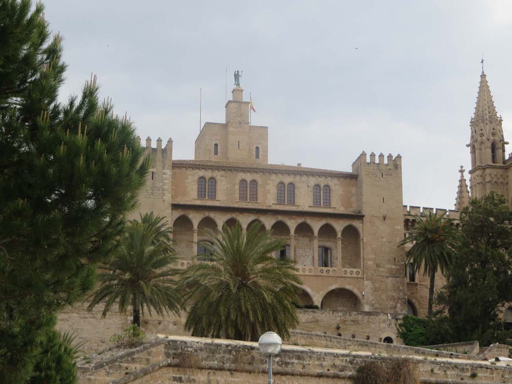 Royal Palace of Almudaina in Palma de Majorca