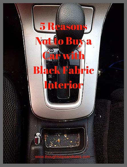 5 Reasons Not to Buy a Car with Black Fabric Interior