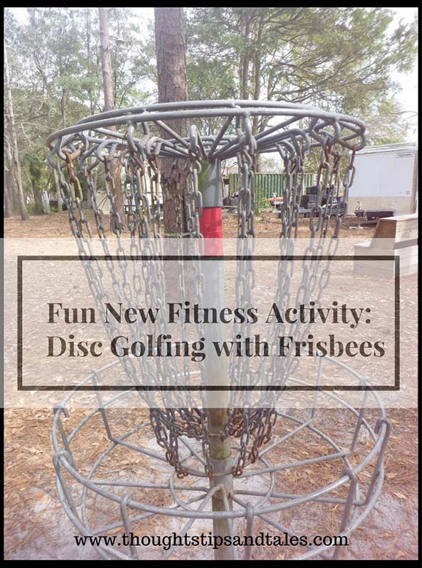 Fun New Fitness Activity Disc Golfing with Frisbees